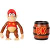 Sanei Boeki  Sanei Boeki  Super Mario Figuren Sammlung Plus Diddy Kong Mit Dk Fass Fcp 010 Fcp 010 Mit Dk Fass