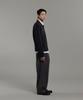 BLANKROOM V-Collar Knit_Charcoal