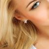 Edith Earrings - Rhodium-plated Sterling Silver 925