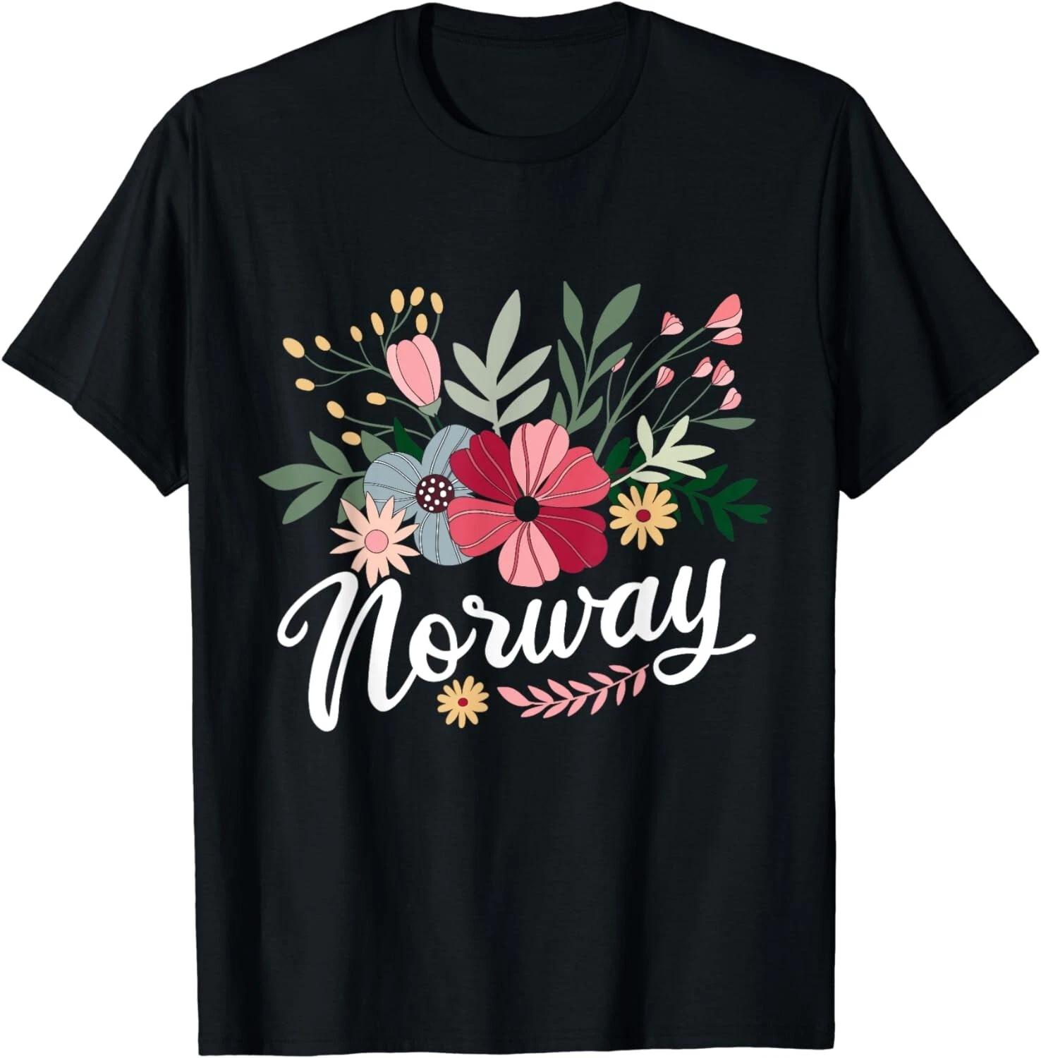 Scandinavian Country Norway Mountains Gift Norway Gift Unisex T-Shirt M