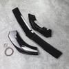 Maxton Style Front Bumper Lip Spoiler Splitter For Mercedes W204 S204 C63 AMG/AMG-line 2011-2014 Facelift Bodykits Tuning