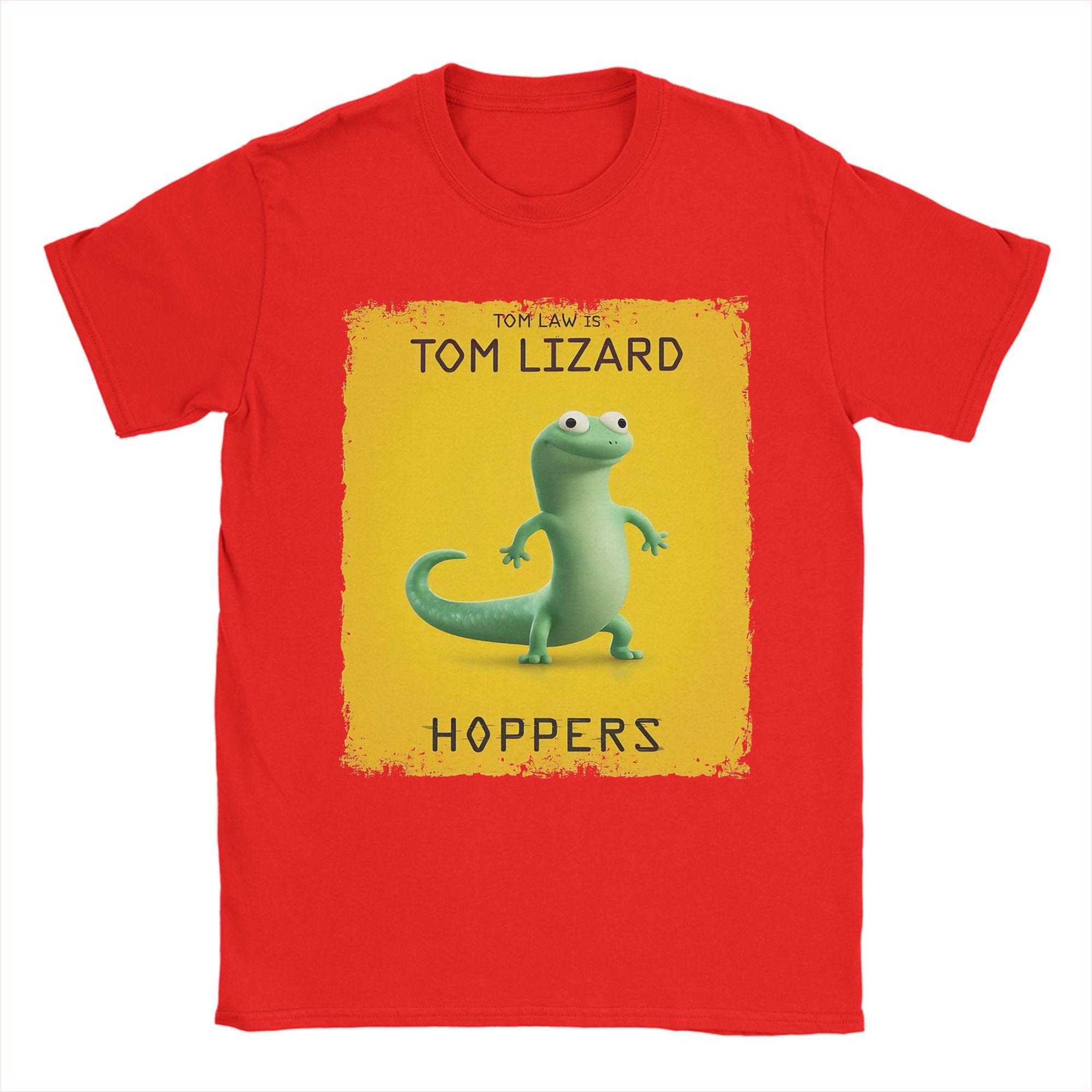 

Lizard Mens T Shirt Cool Tee Shirt Short Sleeve O Neck TShirt Cotton Gift Idea Clothing S