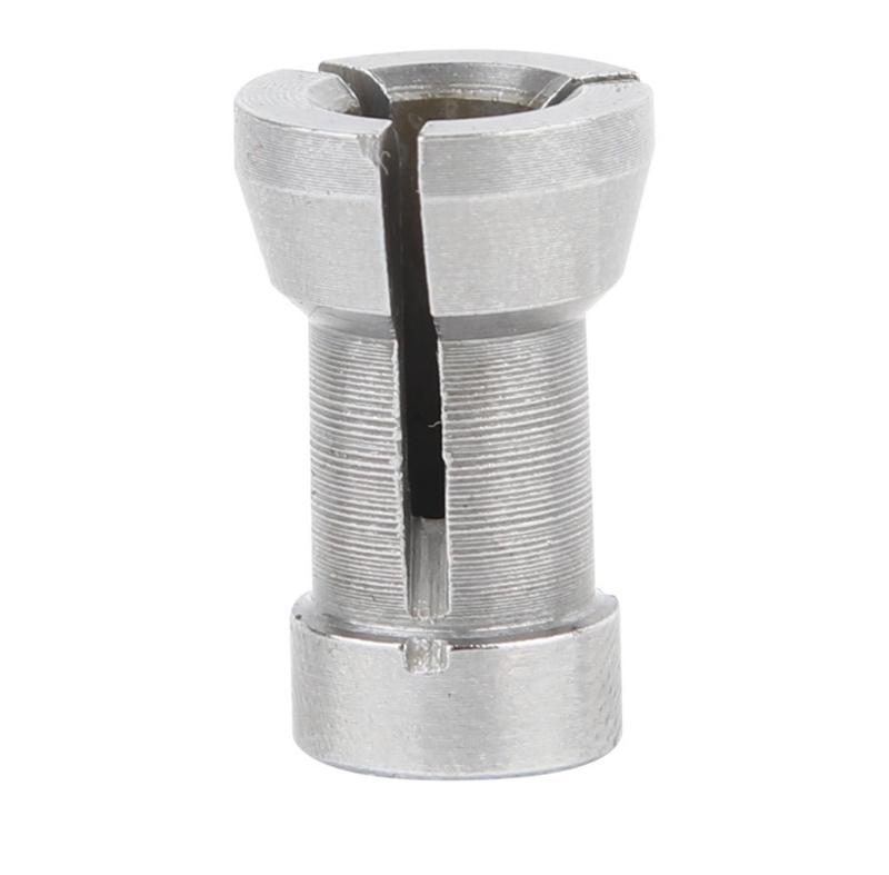 Kohlenstoffstahl-Fräser Spannzangenmuttern-Satz in mehreren Größen, einschließlich 6mm 6,35mm 8mm, für professionelle Holzbearbeitungsarbeiten