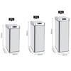 KITCHEN MOVE Poubelle Automatique SILVERLAKE - 70L - Inox Avec Cerclage