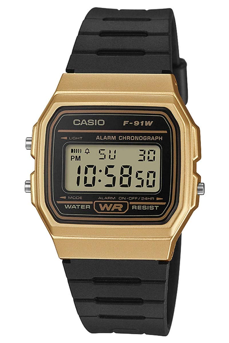 

Часы CASIO кварцевые унисекс дешевые Casio золотые [Casio] F-91WM-9A [Товар]