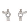 Metal RC Steering Cup Kit Remote Control Car Steering Assembly Replacement for 16101PRO 16102 16103