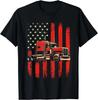 Șofer de Camion American - Șofer de Semiremorcă Camionare Cadou pentru Camioane Mari Tricou Unisex