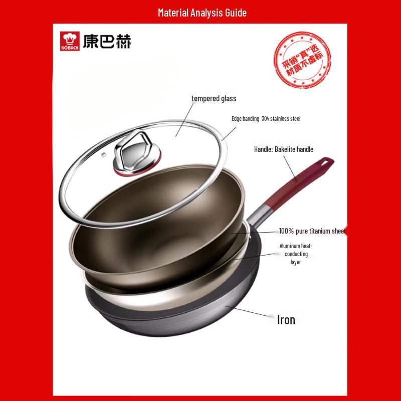 KOBACH Titanium Non-Stick Wok
