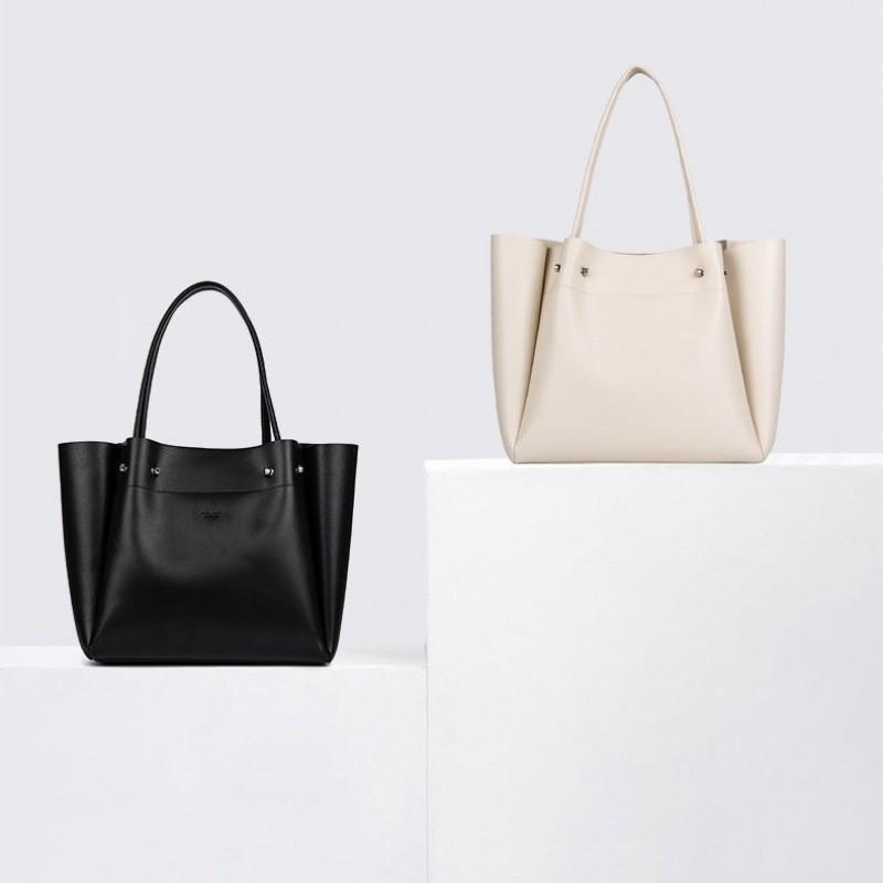 Z 2023 New Women's Bag Soft Leather Large Capacity Tote One-shoulder Portable All-matching Commuting