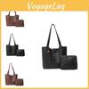 Large Womens Versatile Pu Tote Bag With Spacious Design And Closure Magnetic