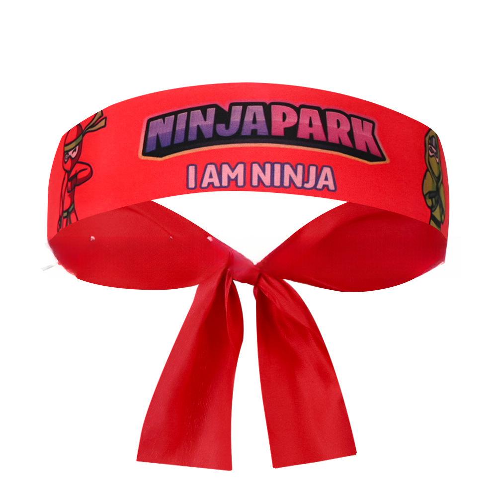 Kids Ninja Samurai Karate Headband Party Gift Decor Hairband for Birthday Theme Supplies