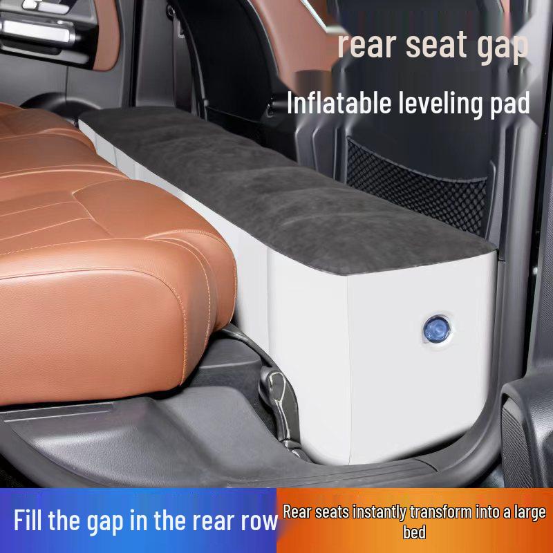 Inflatable Car Mattress Support: Universal Rear Seat Air Cushion for Children