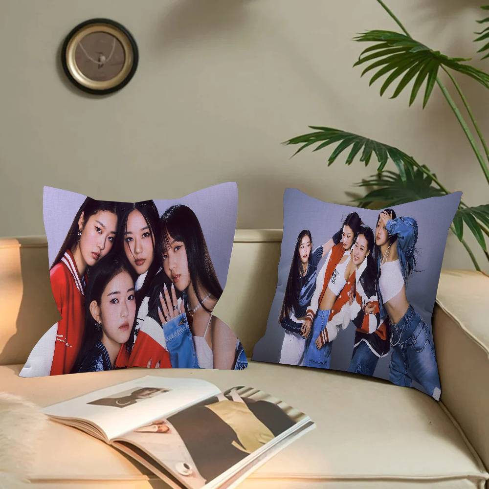 Kpop VVUP Pillow Gifts Home Office Furnishings Bedroom Sofa Car Cushion Cover case 45x45cm