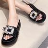 Mode Heißverkaufende Hausschuhe für Damen 2025 Neu Sommer Flache Mode Damen Freizeit Hausschuhe Pantoletten Strandsandalen Damenschuhe