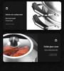 Large 304 Stainless Steel Three-Layer Household Steamer for Induction and Gas Stoves