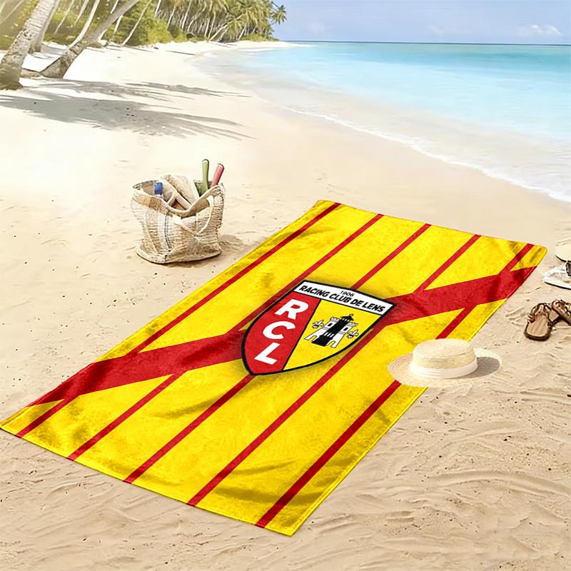 RC Lens Print Beach Towel, Large Soft Quick Dry Towel for Beach Camping Swimming