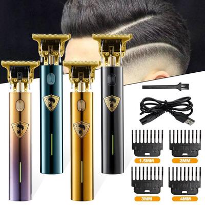 2023 T9 USB Electric Hair Clipper For Men Hair Cutting Machine Rechargeable Man Shaver Trimmer Barber Professional Beard Trimmer