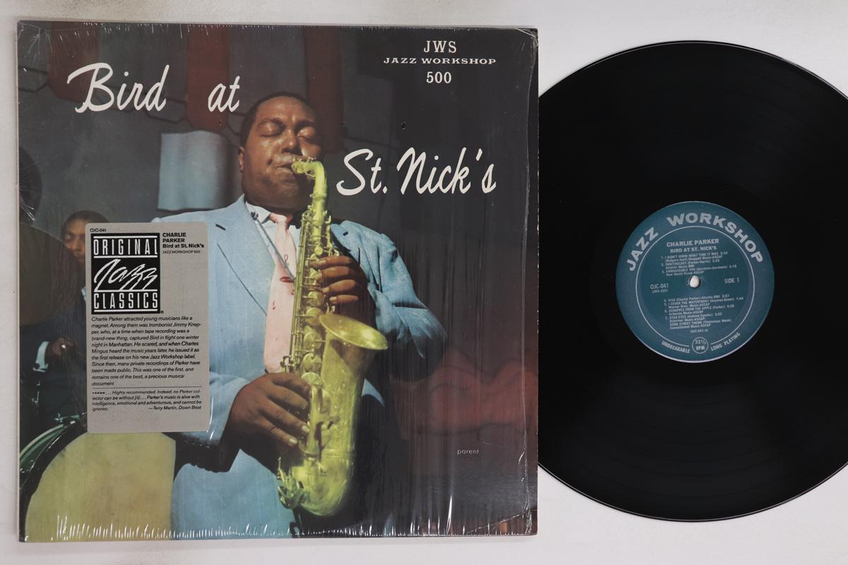 

LP Record CHARLIE PARKER - Bird At St. Nick s OJC041 JAZZ WORKSHOP 1983 US Jazz Used