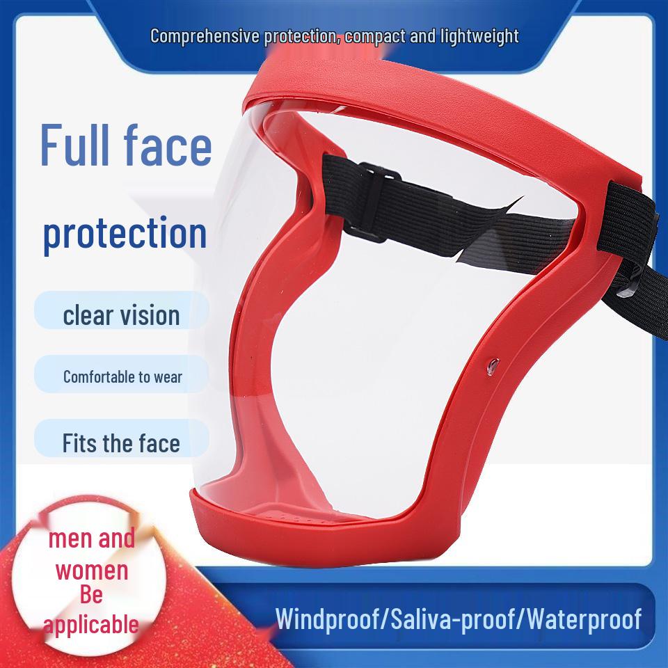 Cross-Border HD Cycling Goggles: Anti-Splash, Windproof, Protective Face Shield for Day & Night Use