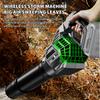 Brushless Turbo Jet Fan Electric Air Blower Cordless Leaf Blower Leaves Snow Dust Cleaning Tool Fits For Makita 18V Battery Pins