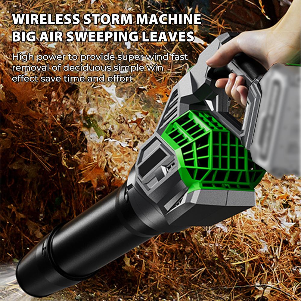 Brushless Turbo Jet Fan Electric Air Blower Cordless Leaf Blower Leaves Snow Dust Cleaning Tool Fits For Makita 18V Battery Pins