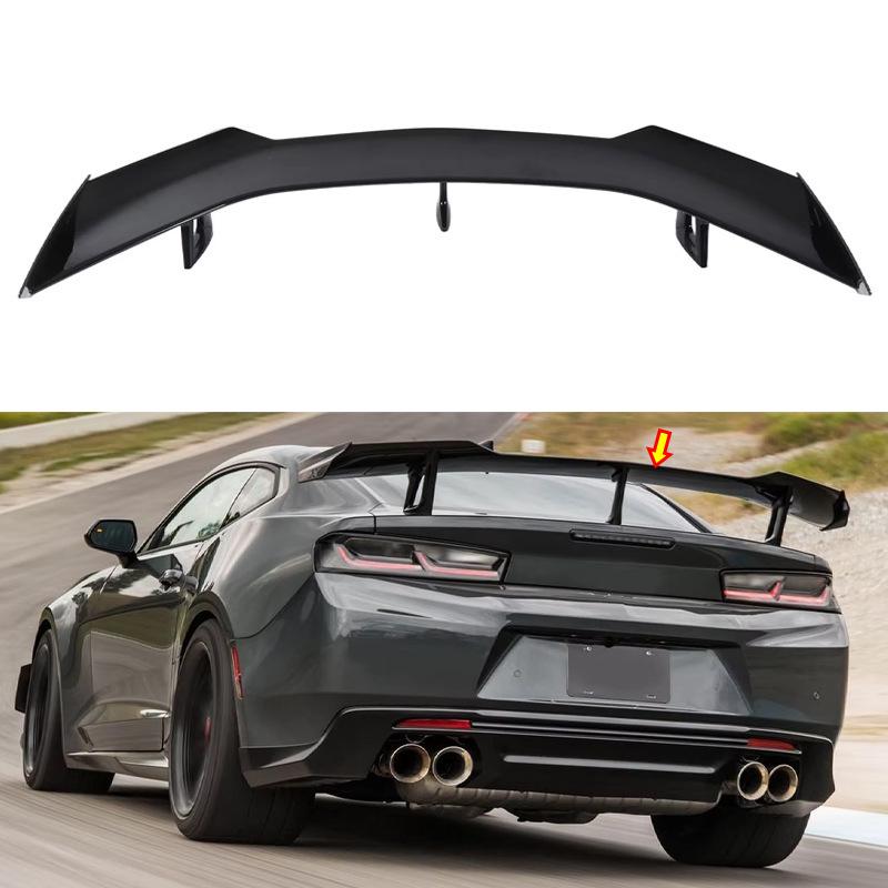 Tail Wing Spoiler Lip for 2015-2022 Chevrolet Camaro with Mounting Bracket