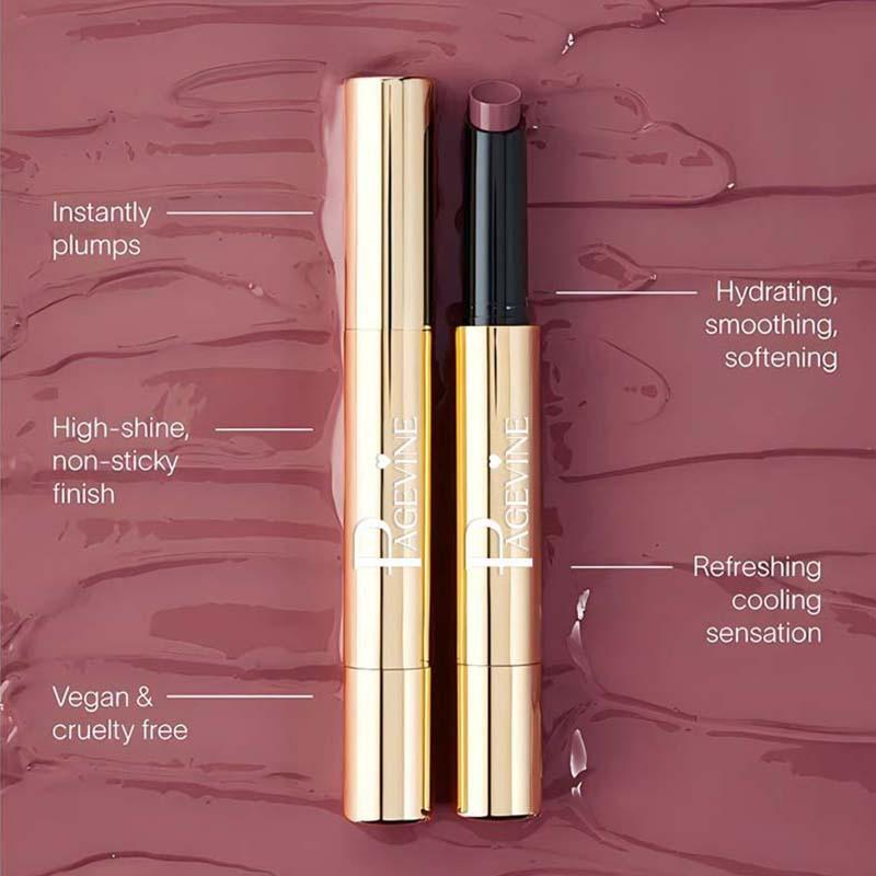 Gold Tube Water Light Lipstick Does Not Fade Does Not Stick and Is A Cup Color Brightening Lipstick
