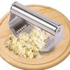 Edelstahl Knoblauch Presse Squeezer Manuelle Knoblauch Ingwer Rocker Brecher Knoblauch Schneiden Mince Werkzeuge Küche Gadgets