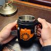 Yousheng Chainsaw Coffee Mug with 304 Stainless Steel Inner & Resin Exterior Heat-resistant Travel Mug Unique Gift for Outdoor Enthusiasts