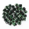 10pcs 11x13mm Luminous Lampwork Persimmon Beads Glass Loose Beads For Jewelry Making DIY Bracelets Phone Key Chain Accessories