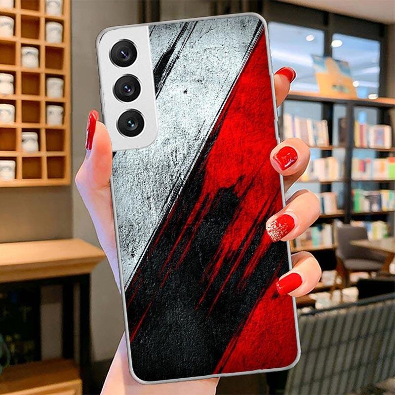 Poland Flag Cover Phone Case For Samsung Galaxy S26 S25 Edge S24 Ultra S23 S22 Plus S21 S20 FE Soft Fundas Shell Galaxy S25 S24