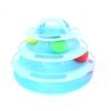 New 3/4 Levels Cats Toy Tower Tracks Cat Toys Interactive Cat Intelligence Training Amusement Plate Tower Pet Products Cat Tunne