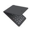 iClever Bluetooth Keyboard, Foldable Wireless Keyboard with Multi-Pairing, for iPadiPhone, USB, Lightweight, Slim, Wallet-Style Design with Leather