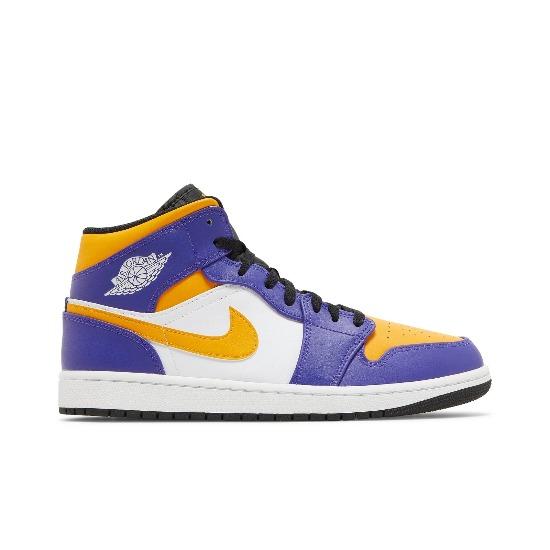 Air Jordan 1 Mid Lakers DQ8426-517 Herrengrößen