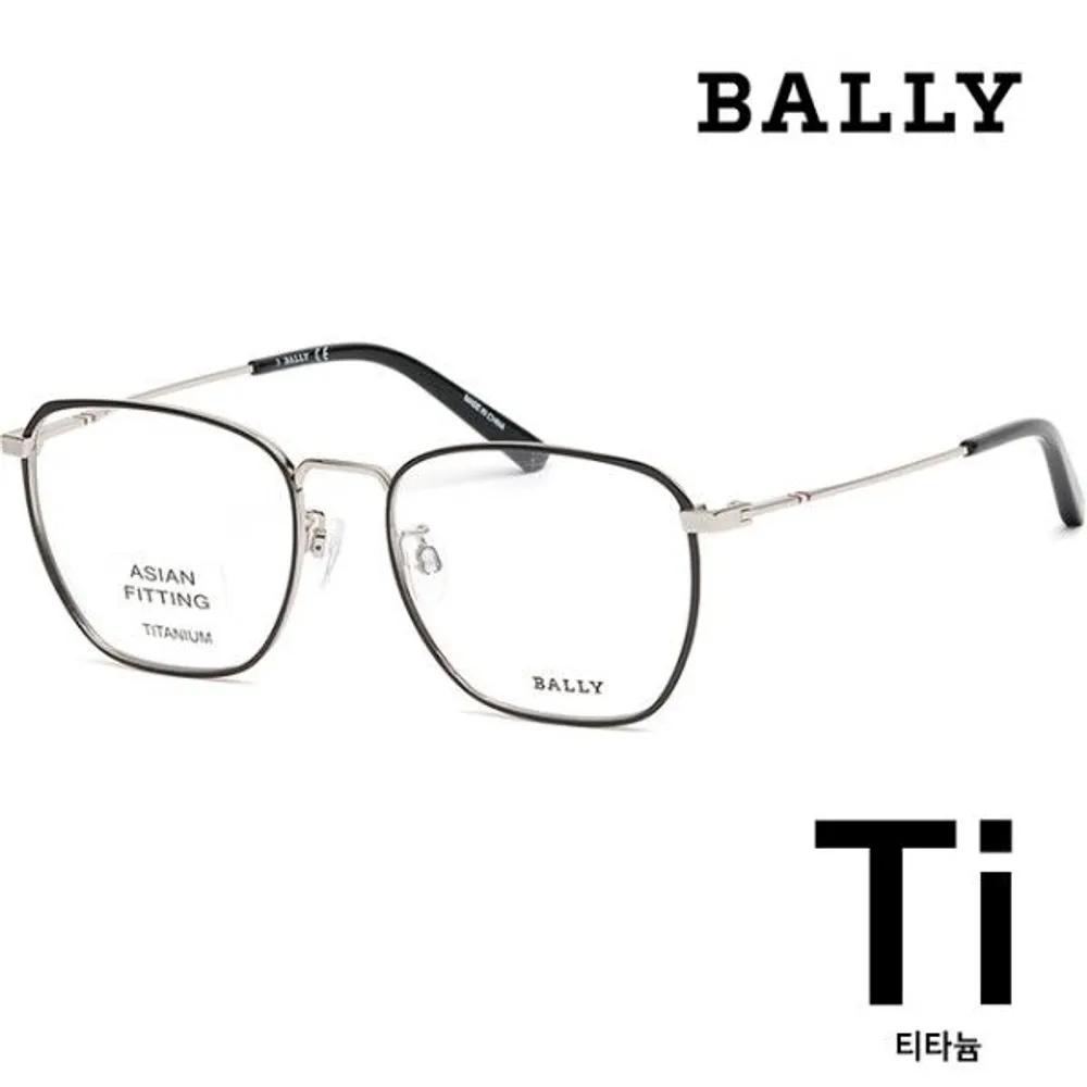 [Bally] Titanium Eyeglass Frames BY5059D 005 Metal Men s Women s