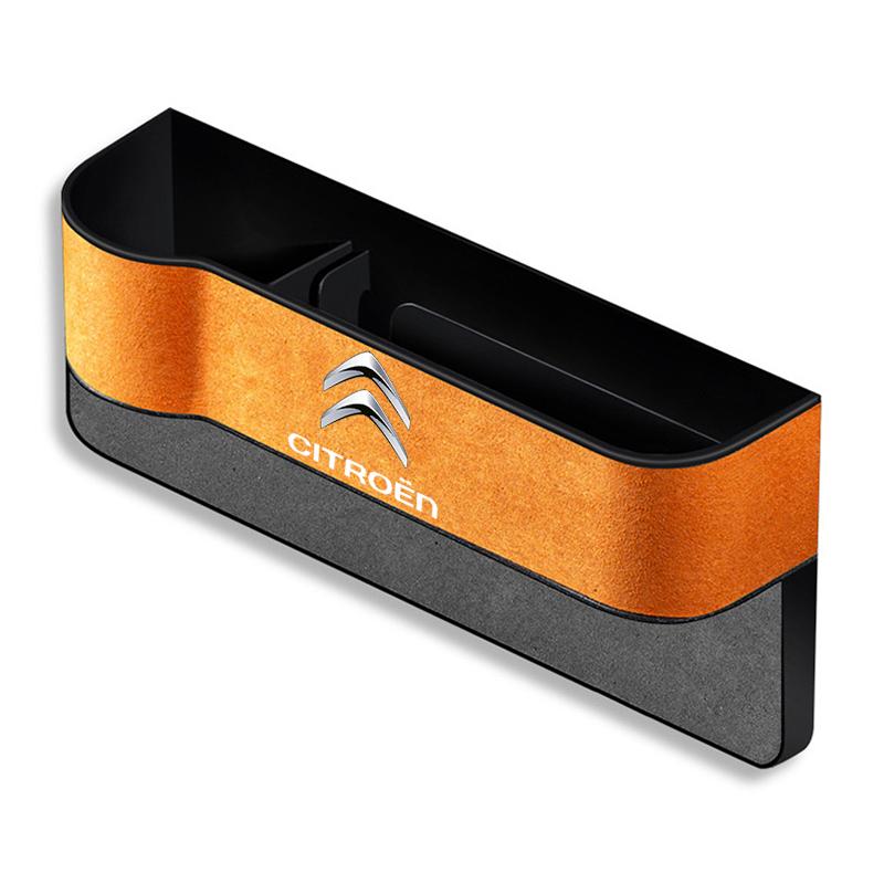 

Car Seat Gap Storage Box Universal Seat Box Auto Organizer For Citroen C1 C2 C4 C5 C3 C4L C8 Berlingo Xsara Picasso Accessories