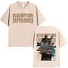 2026 Rap Artist Rod Waves The Redemption Experience Tour  Mens and Womens Clothing HipHop Fashion TShirts
