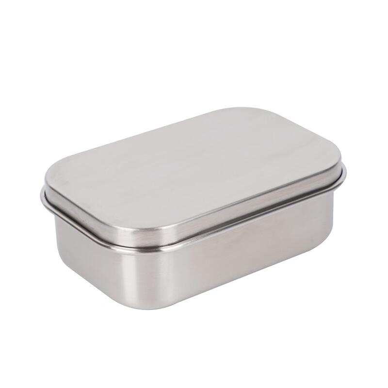 ZISIZ 304 Stainless Steel Square Food Storage Container
