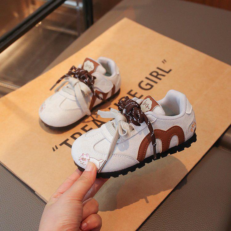 2025 Spring & Fall Girls' Casual Lightweight Training Shoes - Stylish, Versatile, Internet Celebrity Style