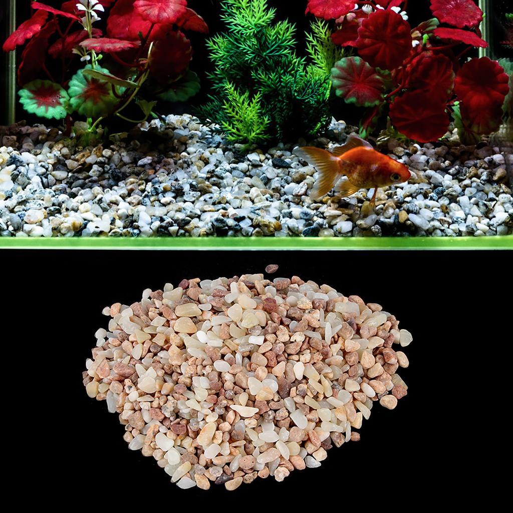 Sandstone Aquarium Decoration Crystal Sand Fish Tank Ornament Landscape DIY Accessories