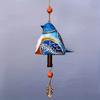 1 Pc Exquisite Resin Bird Wind Chimes Pendant for Independent Station - Enhancing the Beauty of Garden and Home Decor