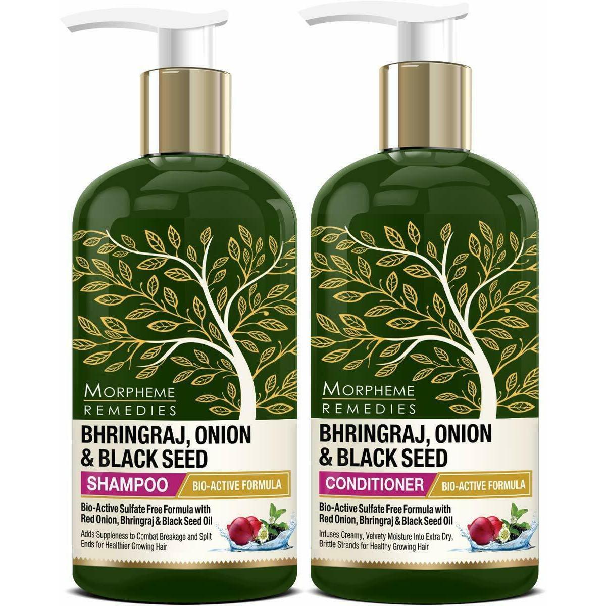 

Bhringraj Onion & Black Seed Conditioner & Shampoo 300ml TD60.2