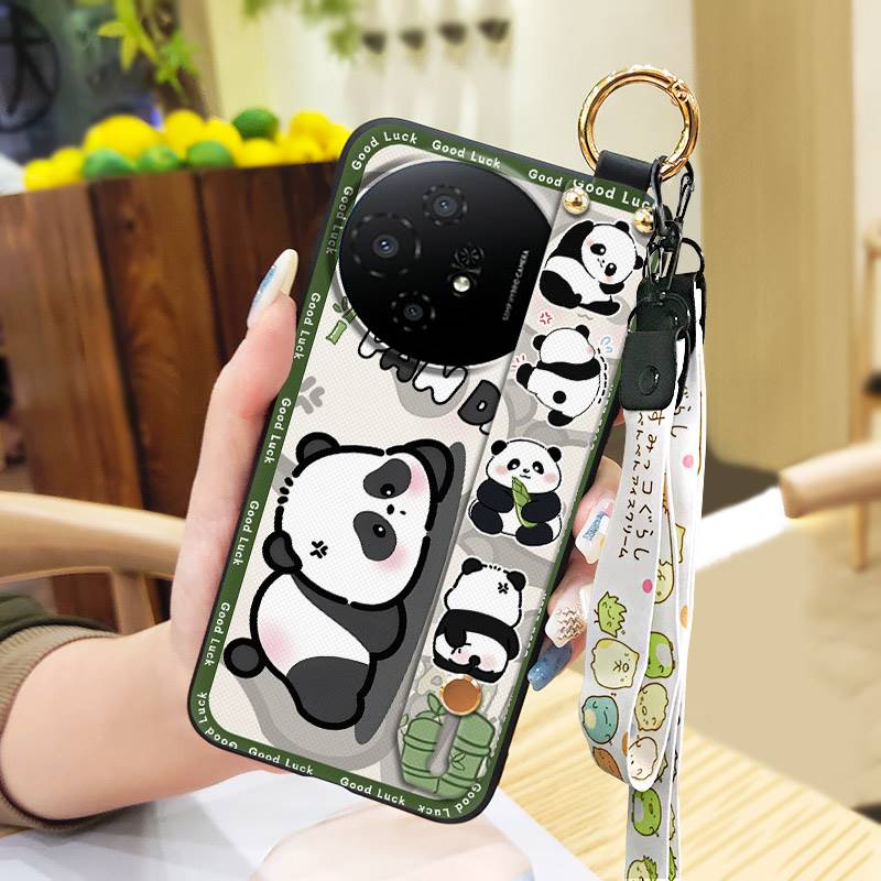 Back Cover Protective Phone Case For TCL 50 Nxtpaper 5G/50Pro Nxtpaper 5G Lanyard Anti-dust Fashion Design Silicone Ring