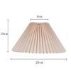 E27 Lampshade Anti Dazzling Table Lamp Shade Fabric Bedroom Lampshade for Household Office