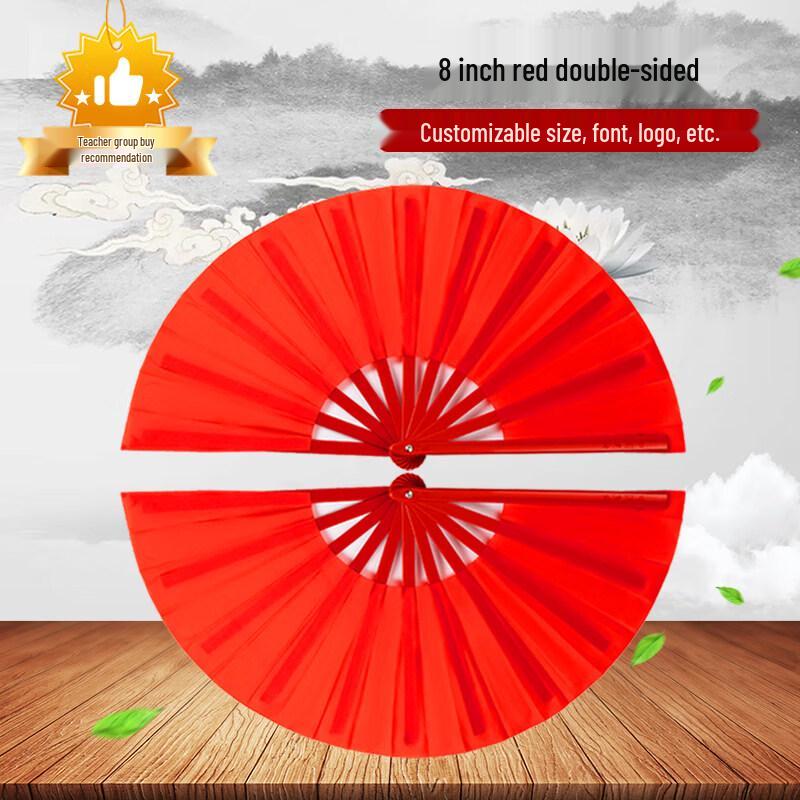 Двусторонний веер для Тайцзи Кунг-фу танцев LIEI