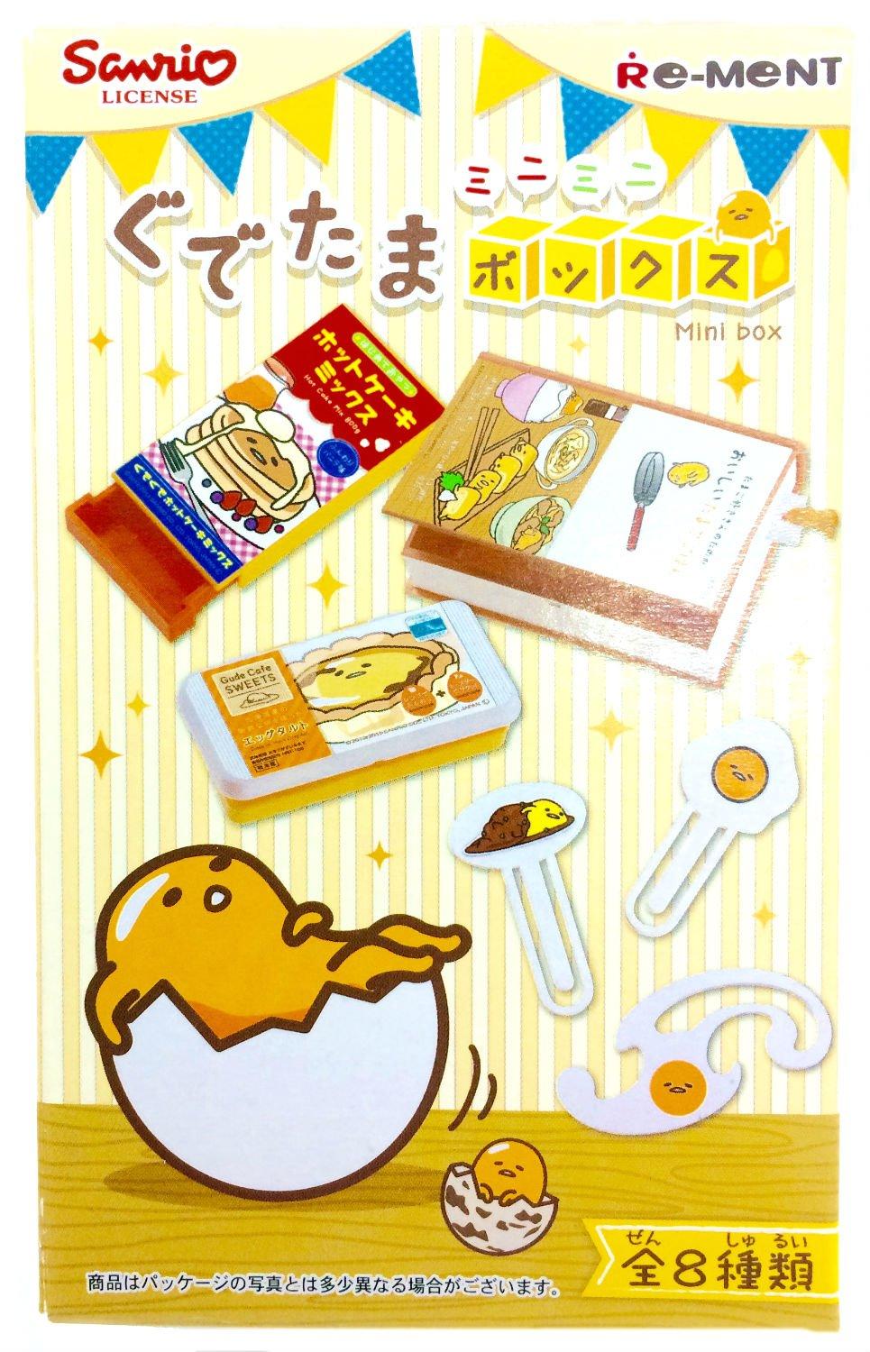

Gudetama Mini Mini Box Полный комплект из 8 предметов Конфеты Игрушка/Жвачка (Sanrio)