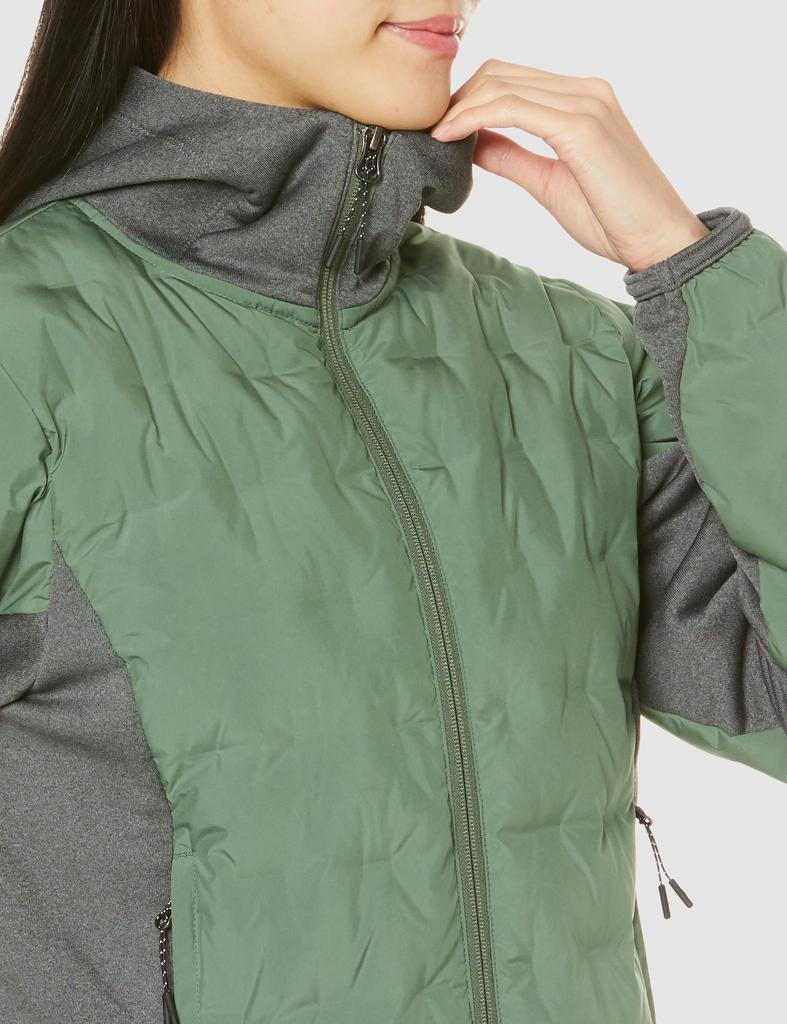 Mizuno Clover Down Size Outdoor Stretch Cold Weather Protection Women's Jacket, S, B2ME1711, Hybrid,