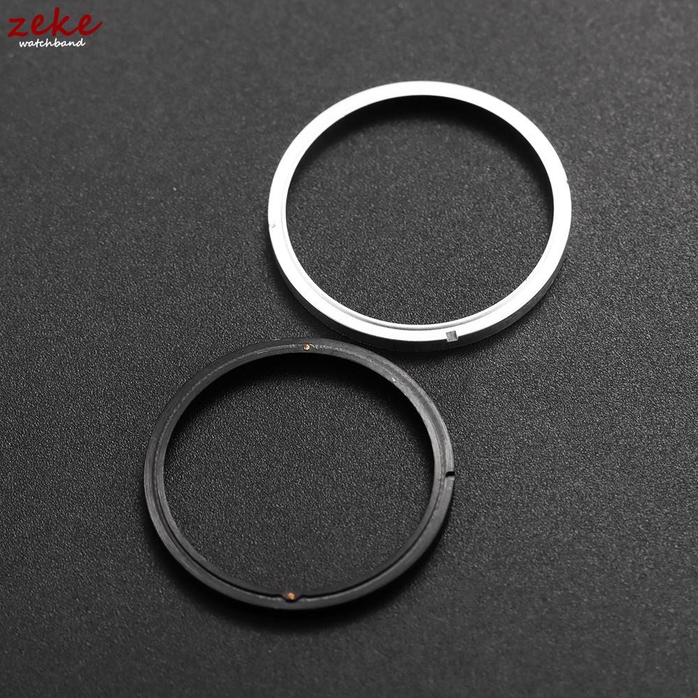 27.5mm*31mm Watch Dial Circle Plate for NH35/36 4R 6R Skeleton Movement Hollow Dial RIng for Seiko SKX007/009 Watch Accessories