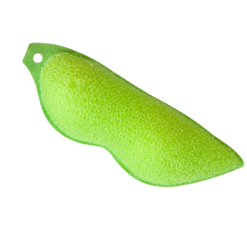 Bao Ge Lai Pea Cleaning Sponge: Ideal for Glass & Baby Bottles, with Adorable Bristles for Efficient Bean Washing
