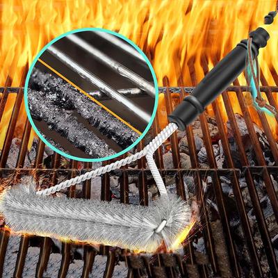 Drut ze stali nierdzewnej Grill Grill Grill Siatka do grilla Narzędzie do czyszczenia grilla